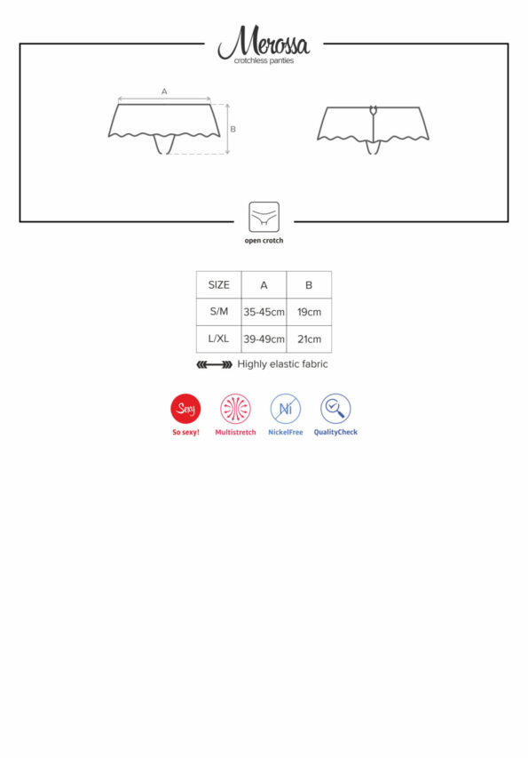 Merossa avatud püksikud