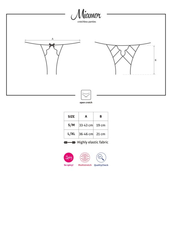 Miamor avatud püksikud