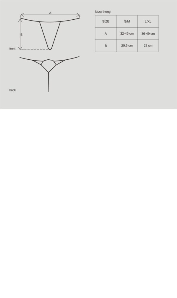 Luiza püksikud (must)