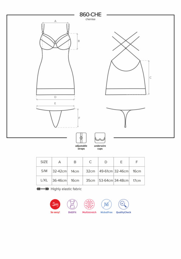 860 öösärk (must)