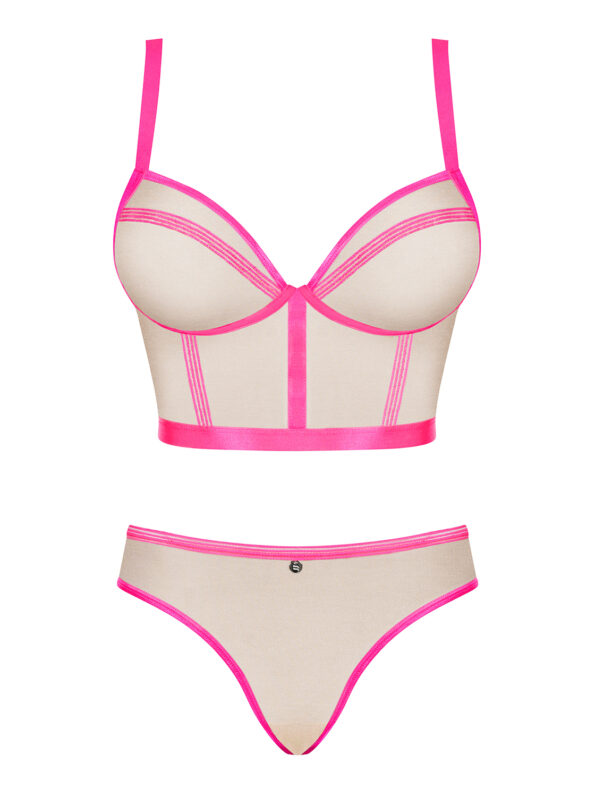 Nudelia komplekt (roosa)