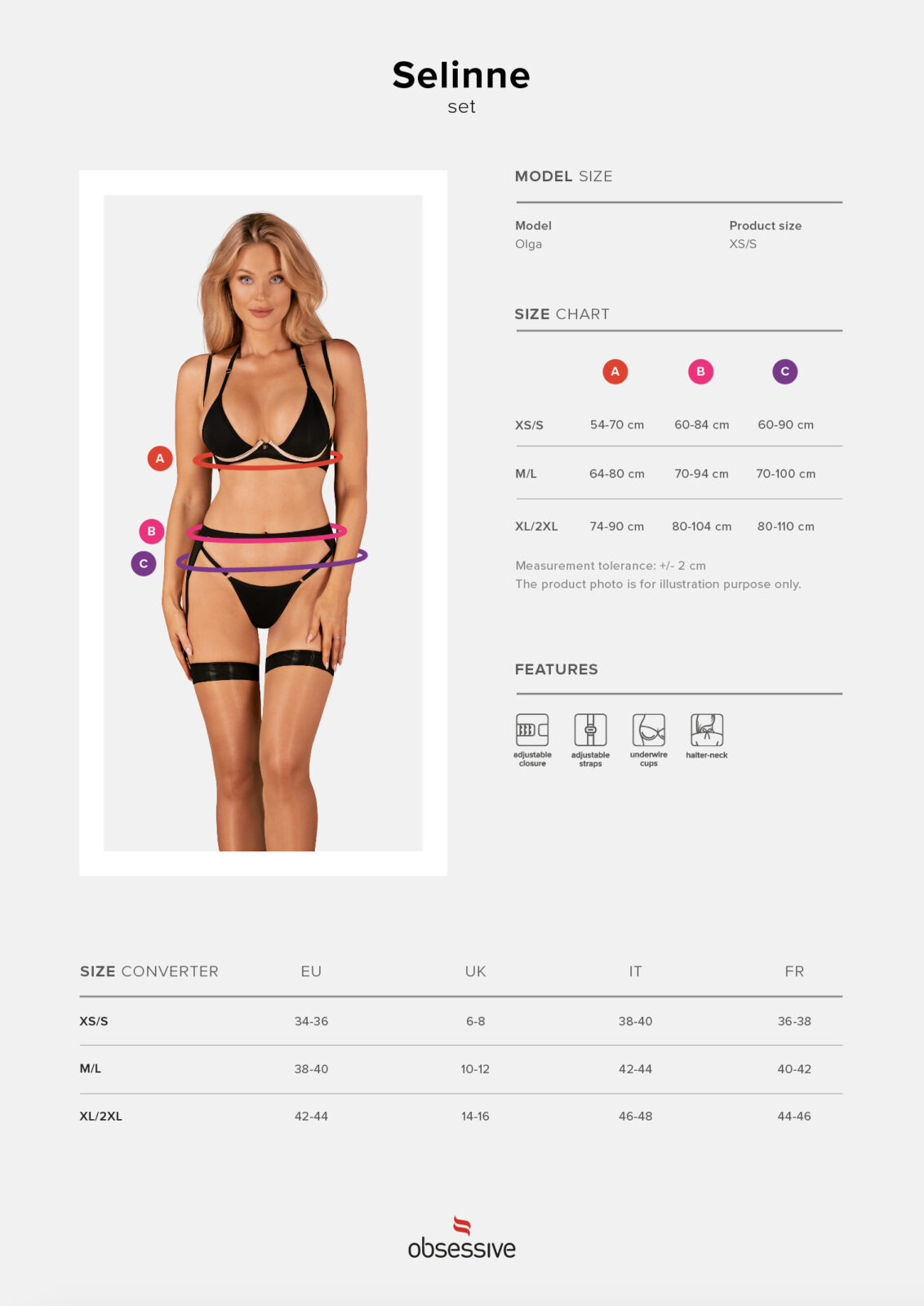 Selinne 3-osaline komplekt